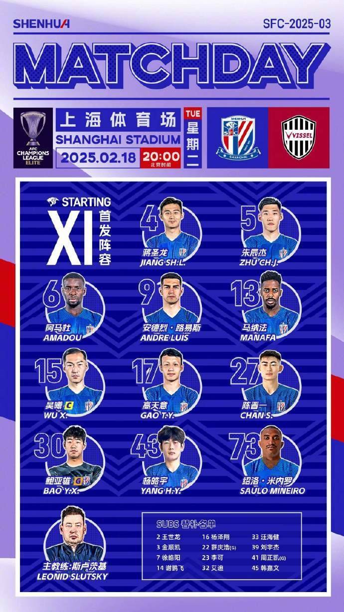 包含国际比赛日上海申花调整名单以备法国杯；门线救险环节打磨；气氛紧张；控场能力受关注的词条华体会体育